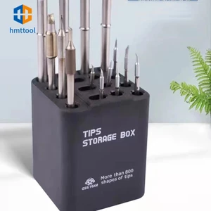 OSS W118 Hàn Đầu Sắt Hộp Bảo Quản Điện Thoại Dụng Cụ Sửa Chữa Giá Để Đồ Tua Vít Nhíp Hàn Đầu Sắt Lưu Trữ