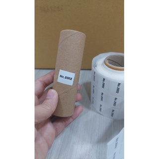 1.500 tem dán mã ghi chú sản phẩm kích thước nhỏ 2x1,5cm