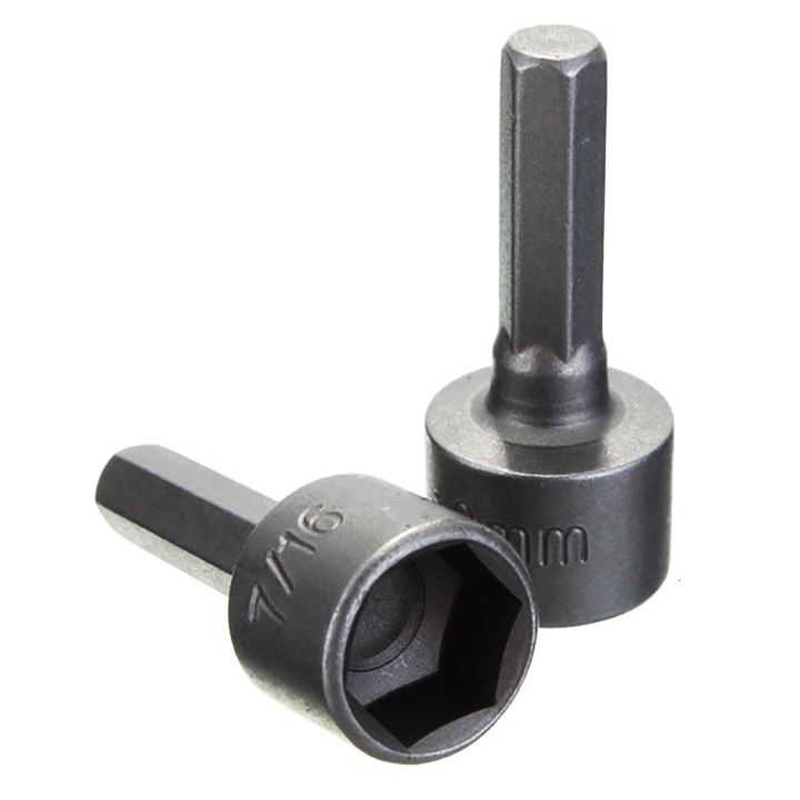 Bộ 14 đầu khẩu vặn ốc lục giác gắn máy khoan - đầu tuýp lục giác