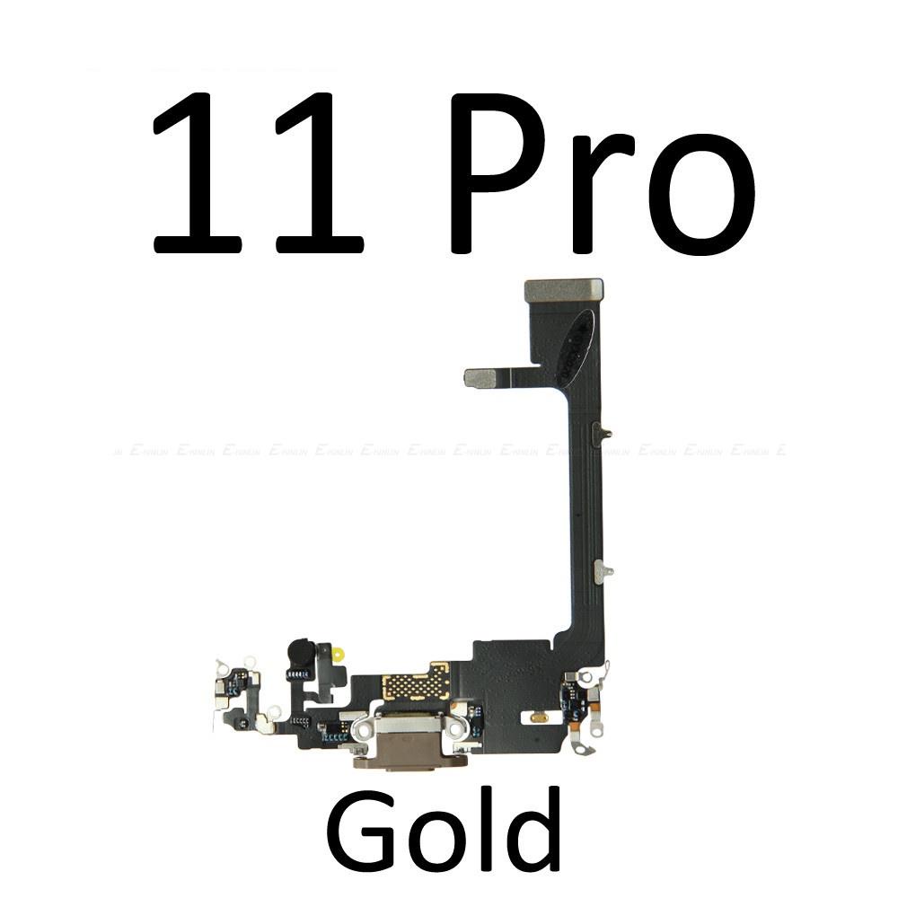 Cổng Cắm Sạc Có Tai Nghe Jack Âm Thanh MicroPhone Cáp Mềm Tương Thích Cho IP 11 Pro Max USB Sạc Dock Kết Nối Thay Thế Các Bộ Phận