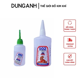 Keo 502 Kim khí Dung Anh keo 502 các cỡ siêu dính