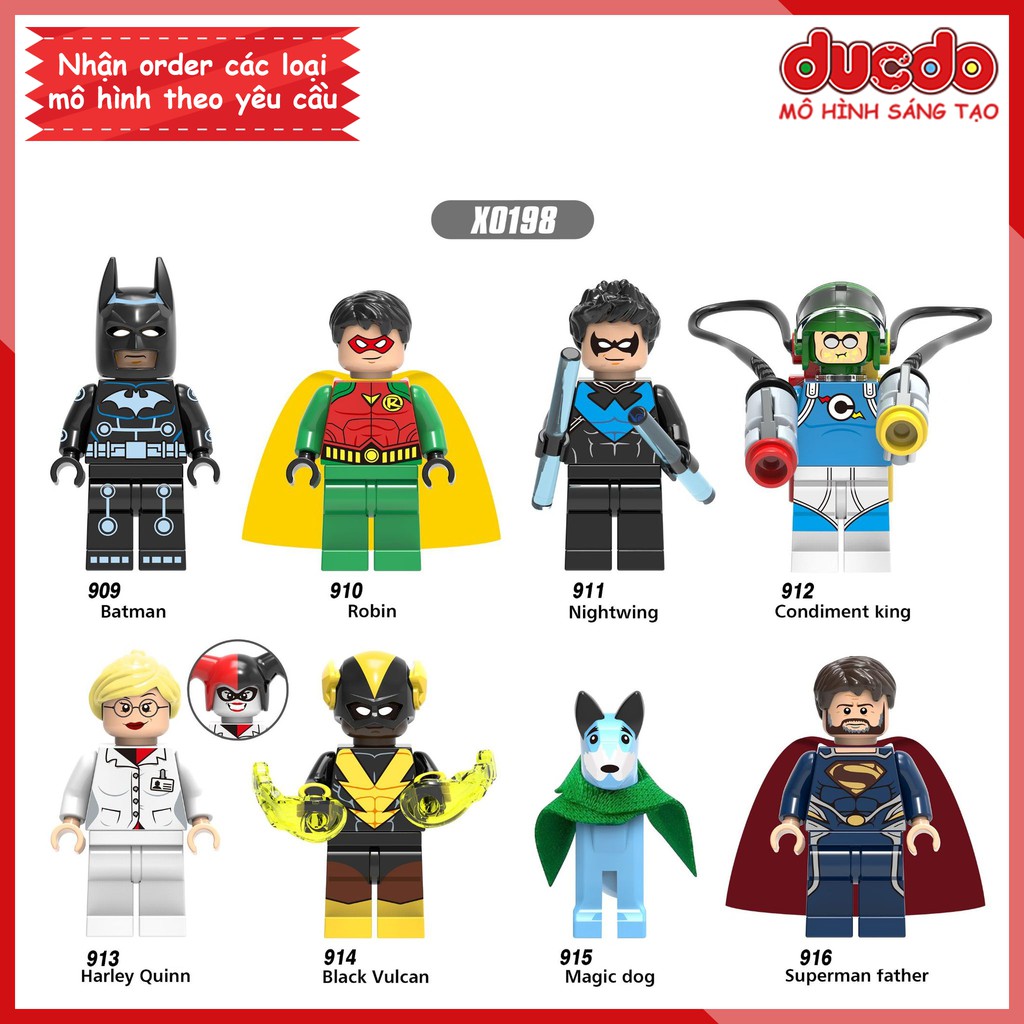 Minifigures các nhân vật anh hùng trong DC Comic - Đồ chơi Lắp ghép Xếp ...