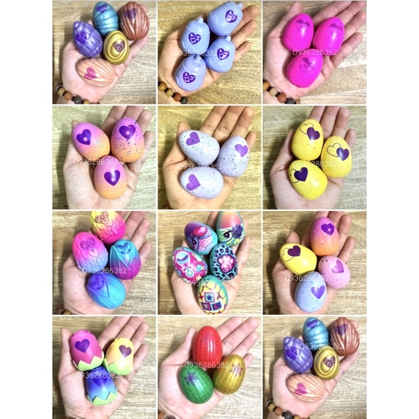 Trứng Hatchimal các mùa- Hatchimals việt nam nở thú