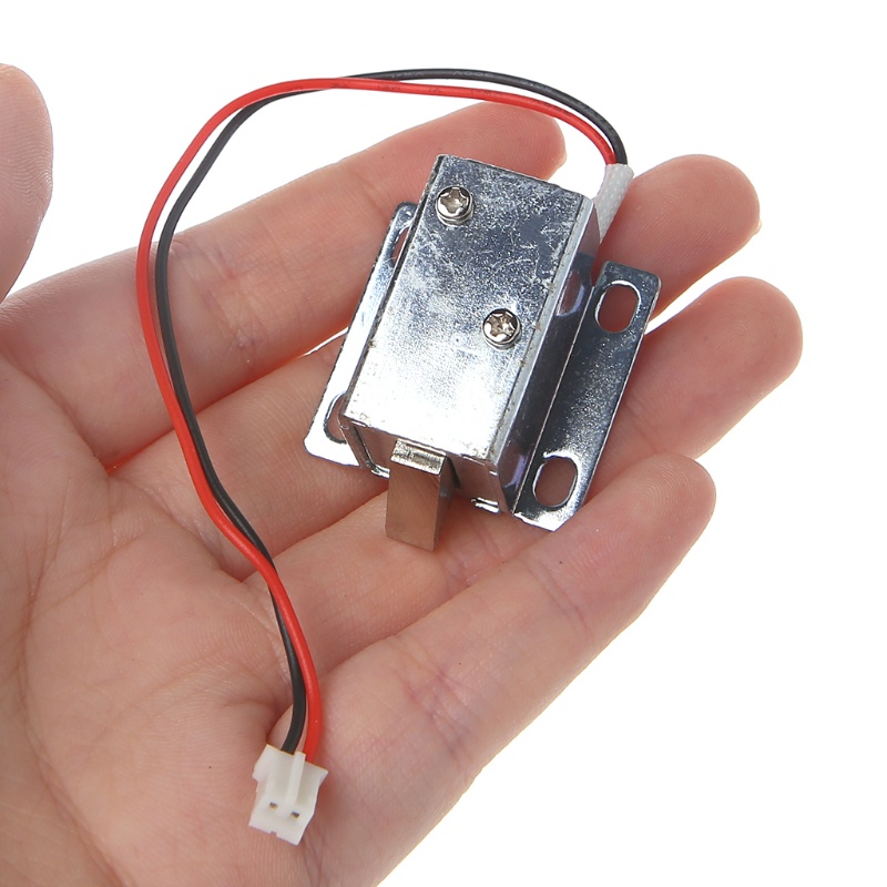 HIk Solenoid cho khóa van Bật nguồn sang 12V 0 4A Lắp ráp phát hành Solenoid Ac