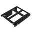 Bộ giá đỡ gắn kim loại SSD kép 2 5 đến 3 5 Chuyển đổi ổ cứng thể rắn 2 5 inch bất kỳ ổ cứng thể rắn nào thành một 3 5 inch Driv