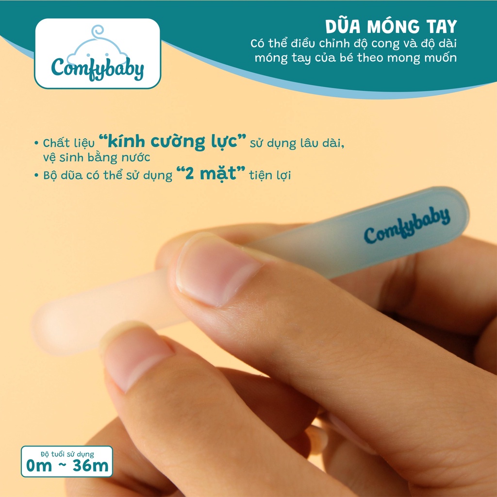 Ưu điểm Bộ cắt móng tay ComfyBaby BM1