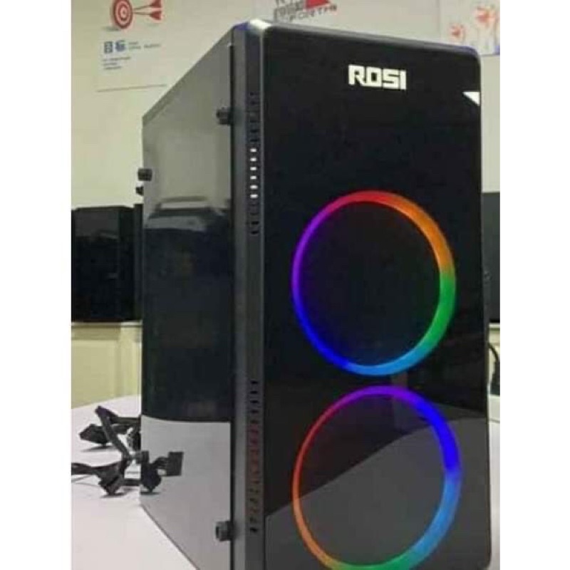 Vỏ case máy tính ROSI C1705 (M-ATX) NO FAN | Shopee Việt Nam