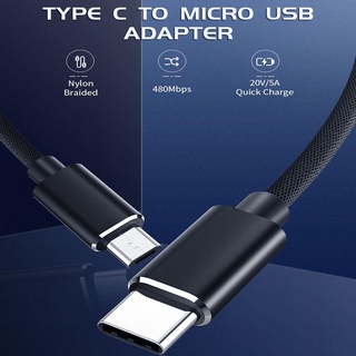 Cáp USB UMITY Type C sang Micro USB Bộ sạc nhanh 1M QC4.0 Sạc nhanh cho Huawei