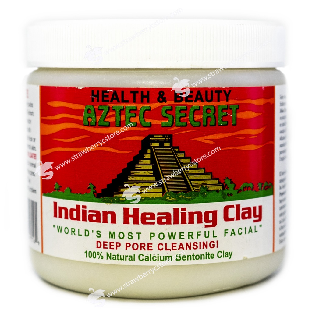 Bột Đất Sét Đắp Mặt Nạ Aztec Secret Indian Healing Clay Hộp 454g 1 Lb