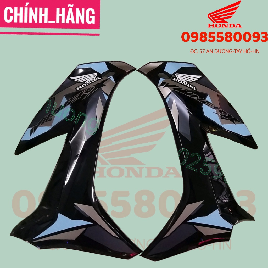 Cánh yếm winner x, yếm nhựa xe màu xanh camo 2021 chính hãng honda