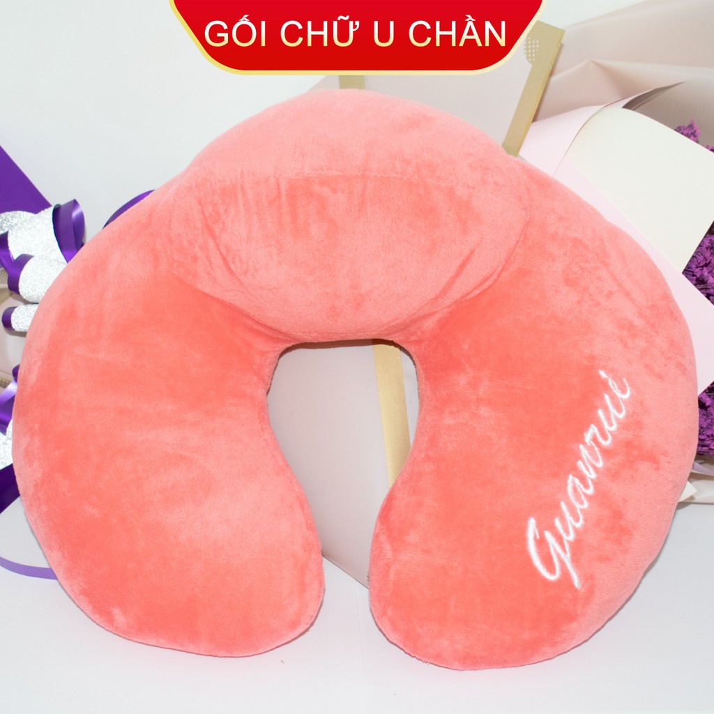 Ảnh Gối cổ chữ U Kingsun Văn Phòng Tựa Cổ Máy Bay UA20 1