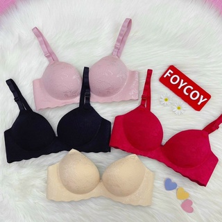 Áo lót su không gọng- áo đúc gấm nâng ngực đệm bàn tay 3cm thông hơi thoáng mát MS01