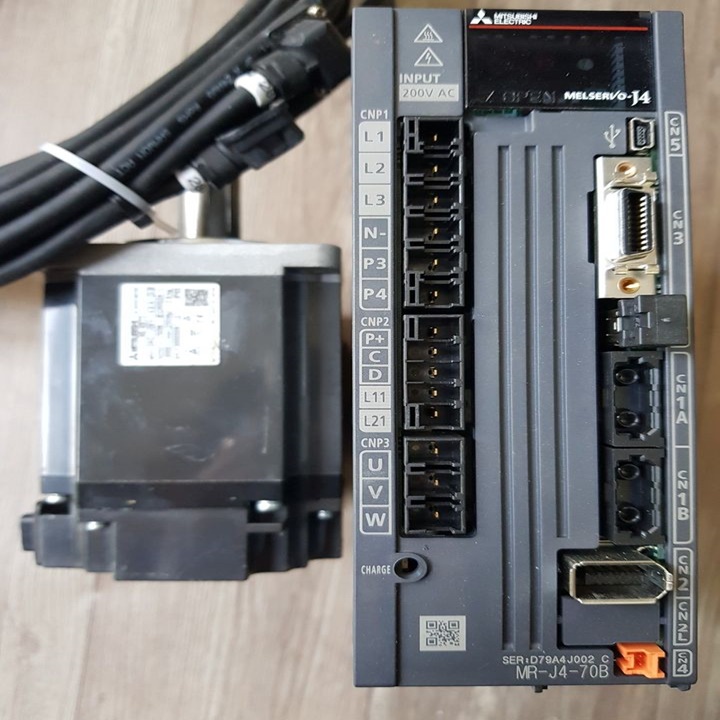 MR-J4-70B FULL Bộ điều khiển Servo + Motor 750w | Shopee Việt Nam
