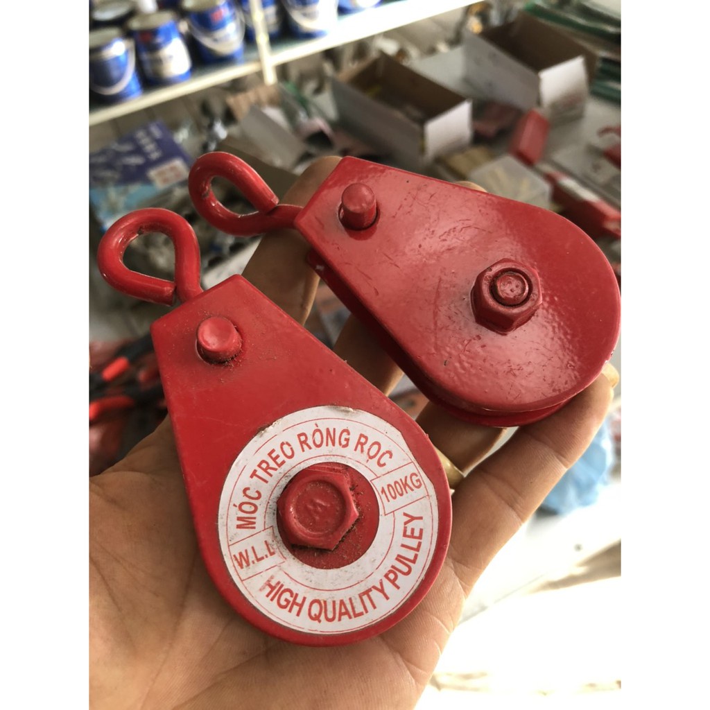Móc treo ròng rọc 1 tạ (bu li, tời) | Shopee Việt Nam