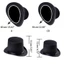 YOI Trẻ Em Người Lớn Sleek Nỉ Mũ Kid Lạ Mắt Ăn Mặc Rave Đảng Nón Ảo Thuật Gia Nón