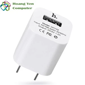 Cốc Sạc 1A Hoco UH102 Nguồn Ra 5W - BH 6 Tháng - Hoàng Yến Computer