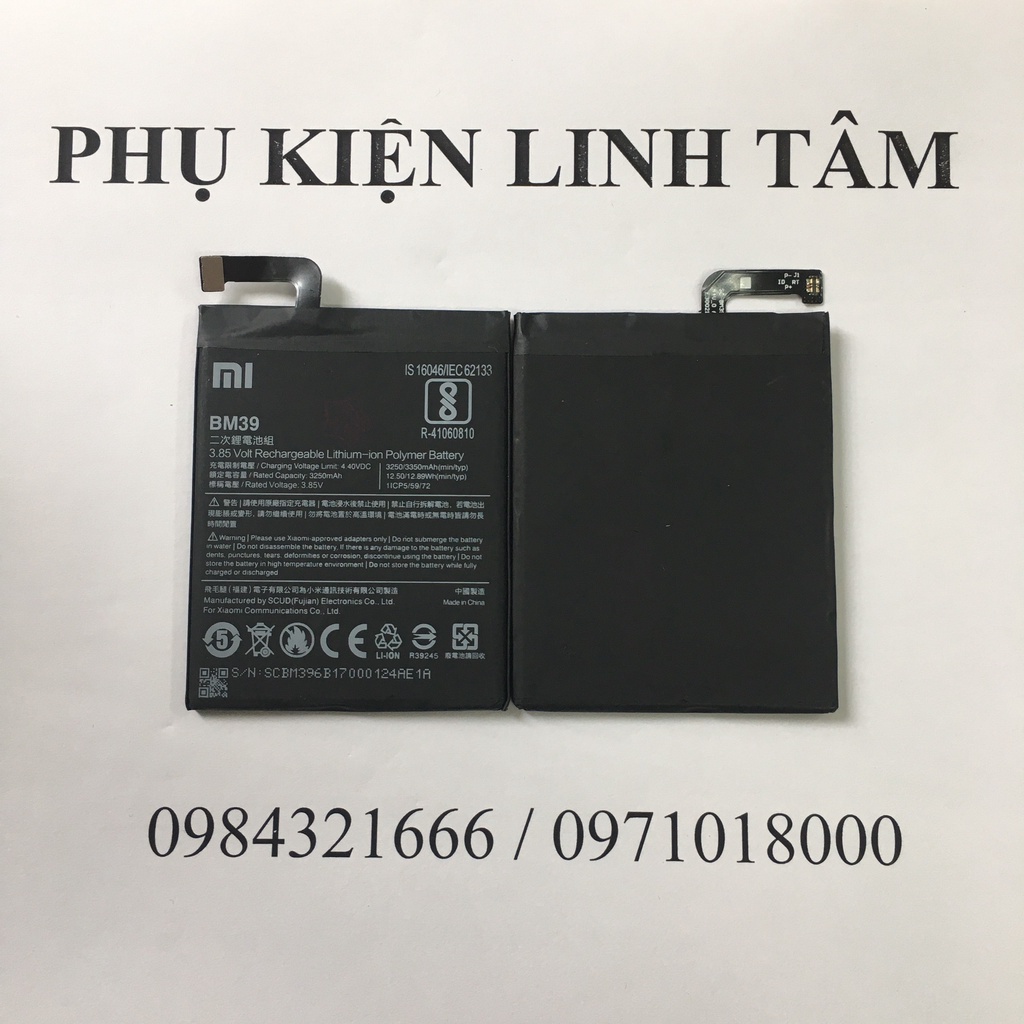 3250mAh Li-Polymer Battery BM39 For Xiaomi Mi 6 - Foto 7