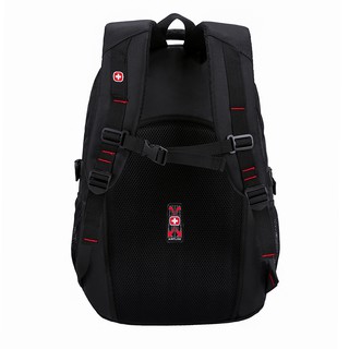 Ba lô máy tính xách tay Thụy Sĩ 17 "Túi du lịch nylon chống thấm nước, ba lô, túi đựng laptop
