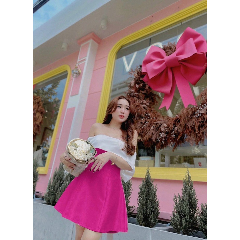 ĐẦM TRỄ VAI NƠ LƯNG, VÁY BẸT VAI NƠ LƯNG, ĐẦM ĐI TIỆC - MEOINDAHOUSE- SANG CHẢNH ⚡HỎA TỐC - SIÊU RẺ⚡