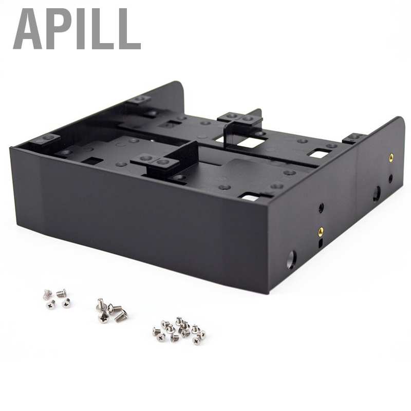 Apill Khay Gắn Cứng Chuyển Đổi Apll 5.25 \\\"Sang 3.5\\\"" / 2.5 \\\""Hdd Ssd Kèm Đinh Vít"