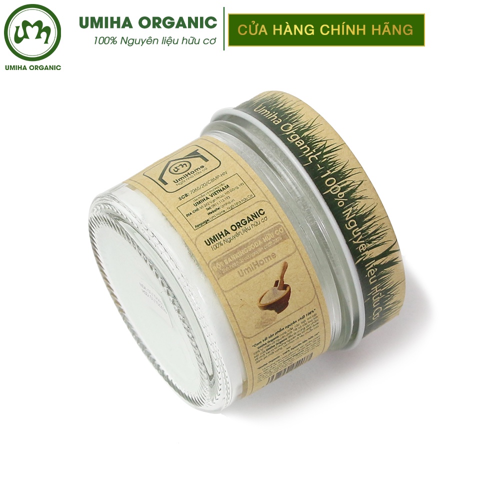 Ảnh Bột đánh trắng răng UMIHA (85g) - Thành phần Banking Soda làm đánh trắng răng hiệu quả, tẩy trắng răng an toàn 2