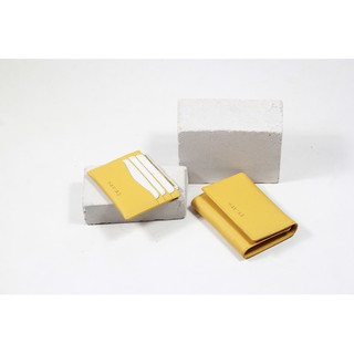 HEART3 GOLD & PIE HAVIAS couple ví mini da bò thật Saffiano Ý 100%