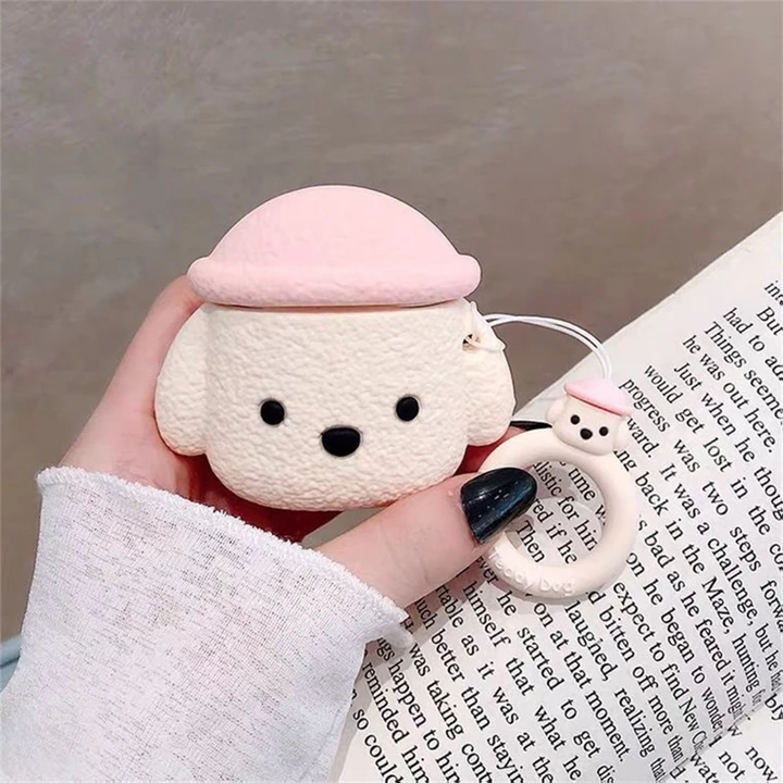 [Không phải tai nghe, là vỏ tai nghe]Tai nghe silicon hoạt hình không dây 5.0 Tai nghe Bluetooth Tai nghe nhét tai Tai nghe Earpod Hộp đựng tai nghe c – 5