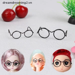 Bộ 10 Thấu Kính Tròn Phong Cách retro Thời Trang Cho Búp Bê