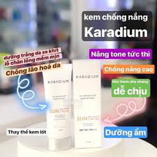 Kem chống nắng Karadium Sun Snail Repair Cream 70ml