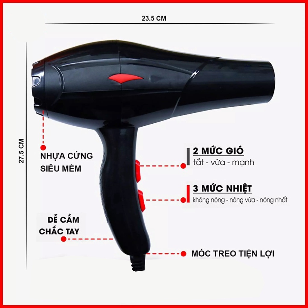 Máy sấy tóc cao cấp 2 Chiều công suất 3500w thế hệ mới | Shopee Việt Nam
