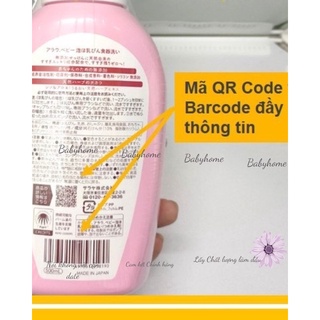 Nước Rửa Bình Sữa ARAU Chai 500ml/Túi 450ml Nội Địa Nhật, Không Mùi, An Toàn Cho Bé