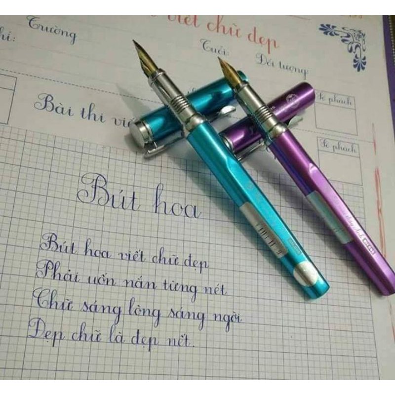Bút Mài Thầy Ánh SH038 ngòi mài luyện chữ đẹp