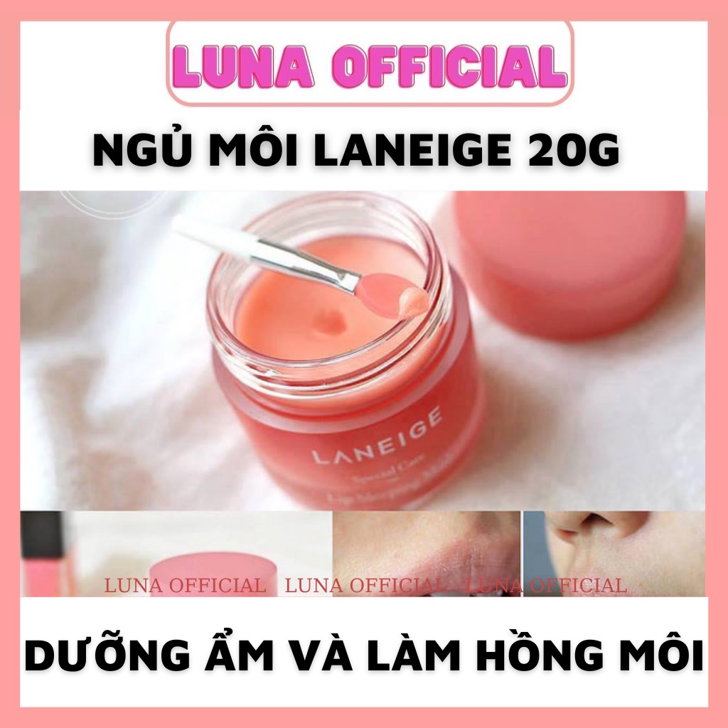 Mặt nạ ngủ cho môi Laneige 20g Lip Sleeping Mask, Mặt nạ ngủ môi Laneige Berry
