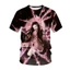 SY3 Anime Áo Thun Demon Slayer Top Tay Ngắn Unisex Graphic Kimetsu No Yaiba Hoạt Hình Thời Trang Áo Thun YS3