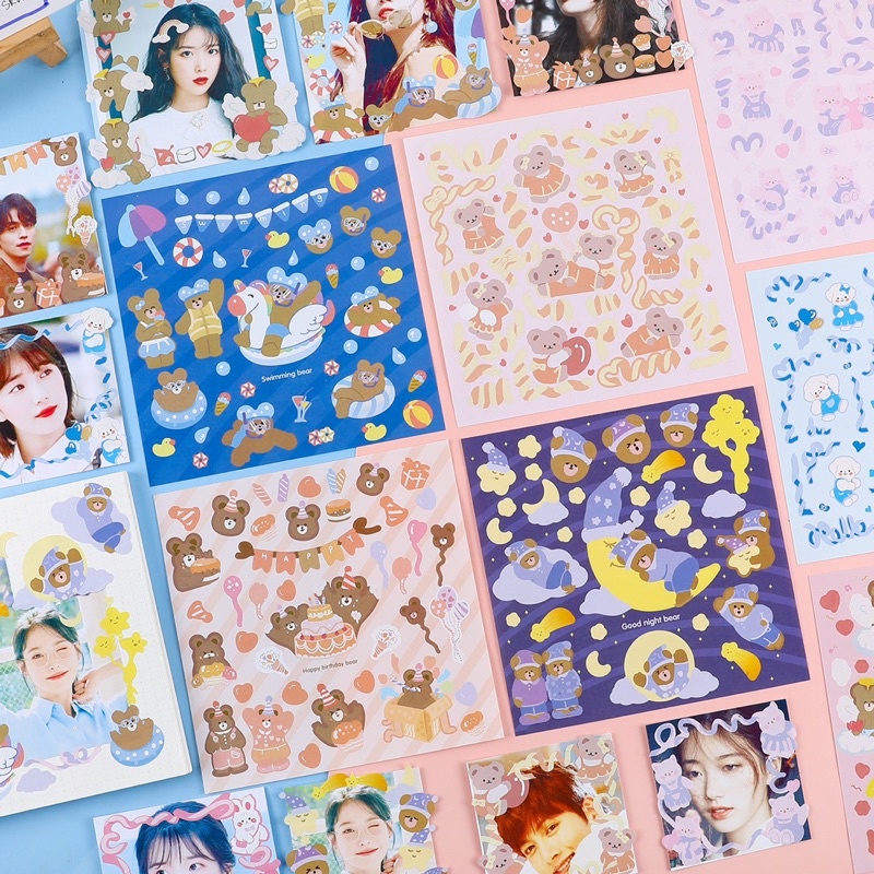 Sticker ribbon trang trí nhiều mẫu dễ thương | Shopee Việt Nam