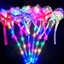 OXXGGKAO Công Chúa Cây Đũa Phép Nhấp Nháy Magic LED Stick Đồ Chơi Cho w Dazzling Ánh Sáng Pha Lê Dạ Quang Trẻ Em Bé Gái Ủng Hộ Rave Ral