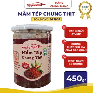 SỈ 10 HỘP _ Mắm Tép Nguyên Nhàn _450g