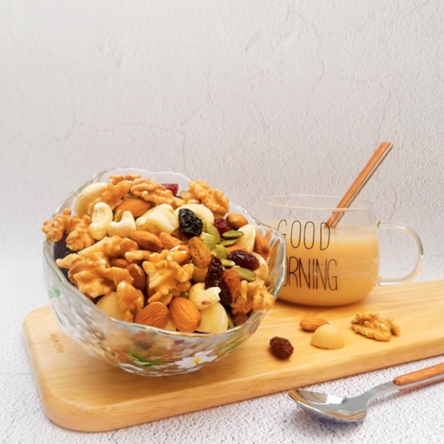 COMBO Tiết Kiệm - Hạt Dinh Dưỡng Tổng Hợp 6 loại 270g/hũ + Macca Úc Cao Cấp 480g/hũ Pams - Hạt Nhập Khẩu