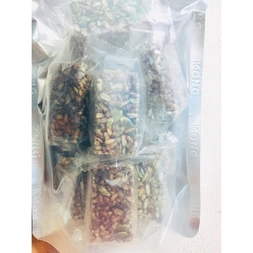 Thanh Gạo Lứt Sấy, Gạo Lứt Chà Bông, Gạo Lứt Rong Biển- Chay - Mặn dùng được 250gram