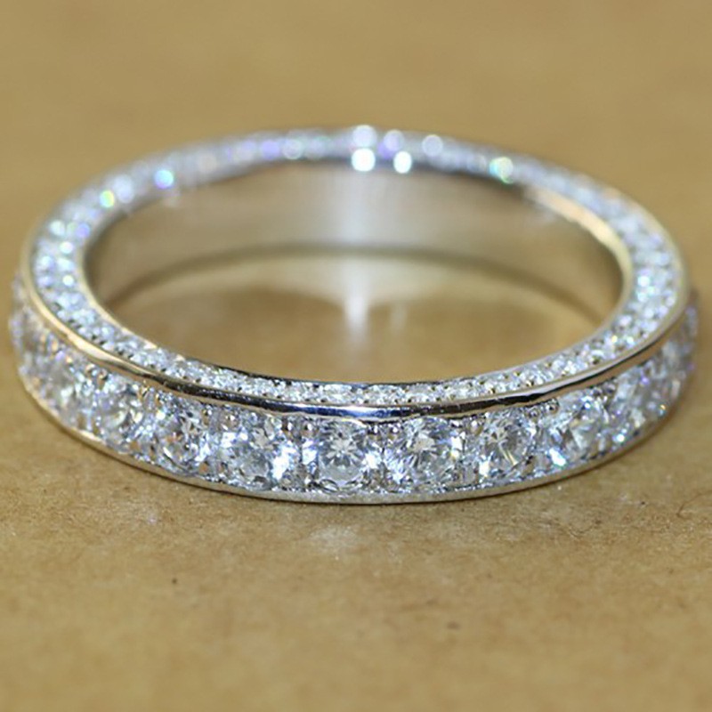 Women's Moissanite Engagement Ring by zhuowestore.vn