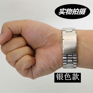 Dây Đeo Thay Thế Bằng Thép Không Gỉ Cho Đồng Hồ Thông Minh 16 / 18 / 20 / 22 / 24mm