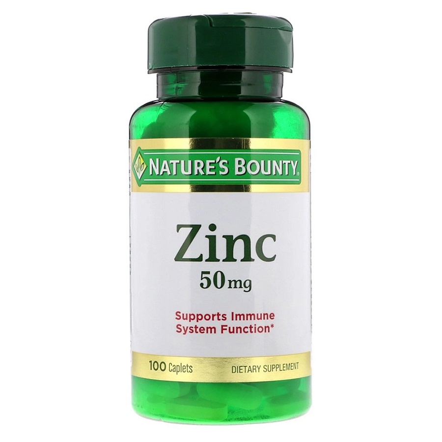 [CHÍNH HÃNG] TPCN Viên Kẽm Nature's Bounty Zinc 50mg 100 Viên Của Mỹ ...