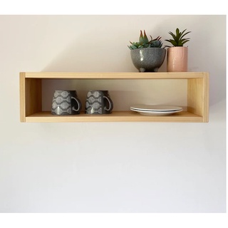 Kệ gỗ giá để giấy cuộn đồ nhà tắm nhà vệ sinh treo tường( giá 1 HCN)