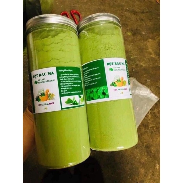 500gr Bột rau má chuẩn nguyên chất 100% tốt nhất | Shopee Việt Nam
