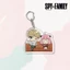 SQ3 Anime SPY x FAMILY Móc Khóa Acrylic Móc Khóa Túi Mặt Dây Chuyền Hoạt Hình Móc Chìa Khóa The Forge Yor Anya Lid GIft QS3