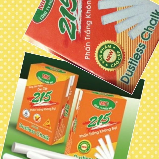 Phấn Viết Bảng Trắng Không Bụi Mic, Phấn Trắng, Phấn Màu | Shopee Việt Nam