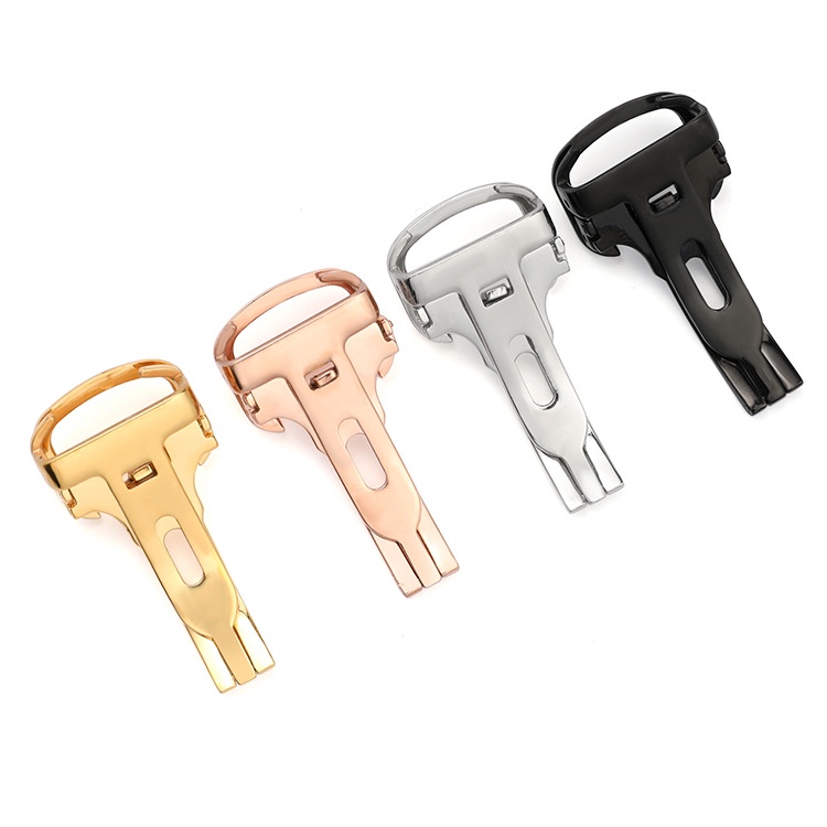 Khóa Bướm Bằng Thép Không Gỉ Cho Đồng Hồ Cartier 12mm 14mm 16mm 18mm 20mm