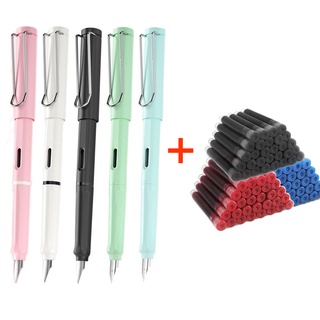 Set bút + 10 ruột bút nhiều màu đa năng ngòi 0.38mm tiện lợi cho học sinh