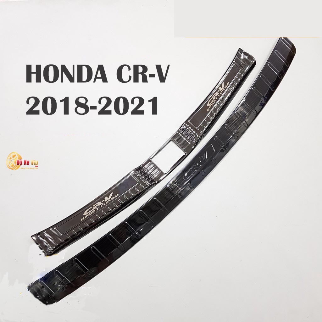 Ốp Chống Trầy Cốp Xe HONDA CRV 2018 - 2022, bộ ốp trầy cốp trong và ngoài Titan cao cấp
