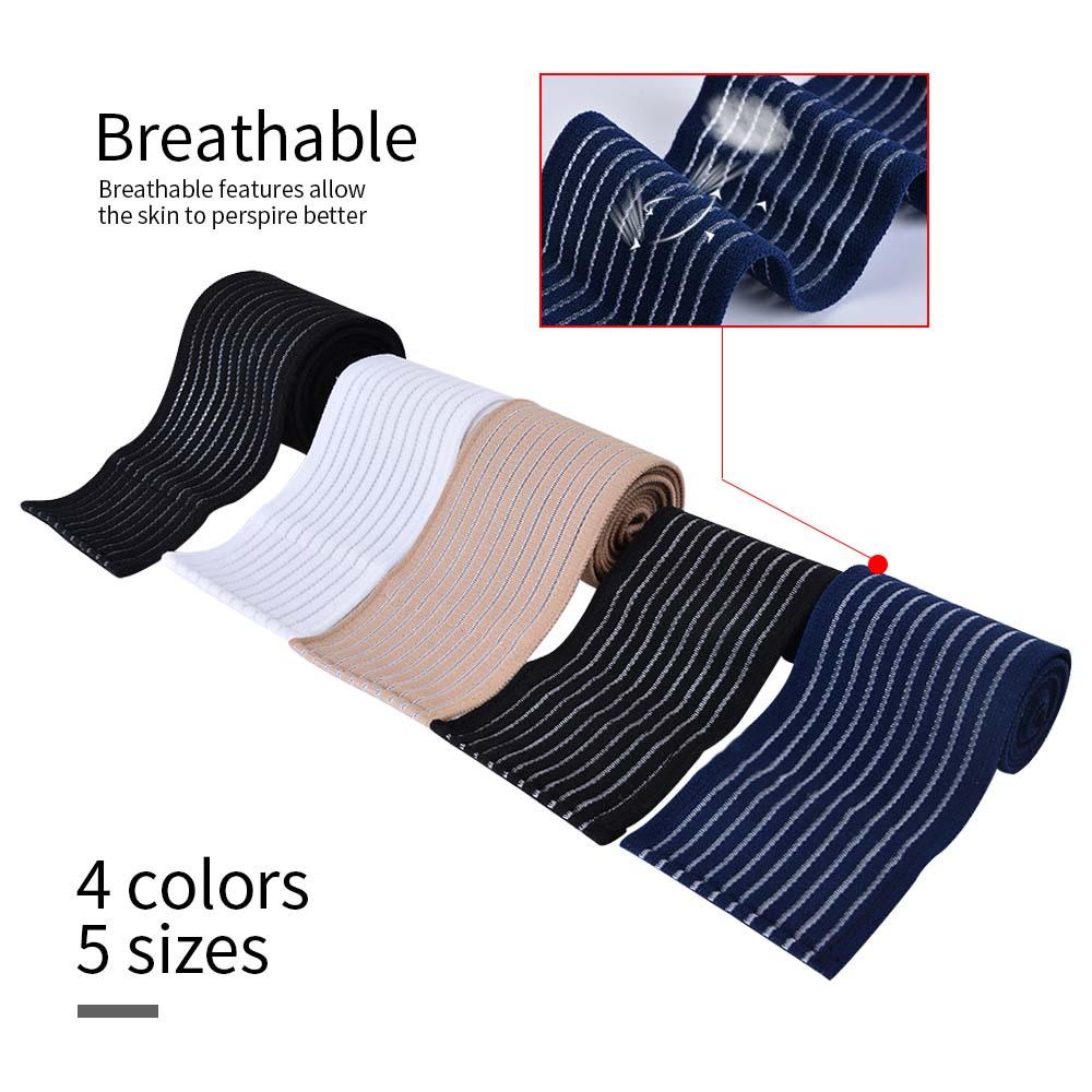 SENRTY Băng gối thể thao co giãn 40~180cm, băng nén hỗ trợ đùi, cẳng chân, mắt cá, nẹp đầu gối